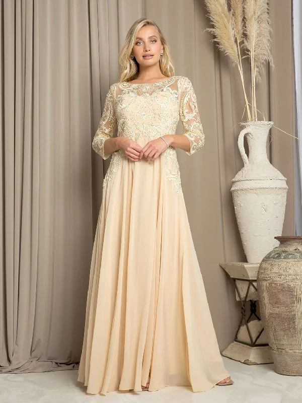 Eva Fashion 5248 Long Formal Mother of the Bride DressTightwad