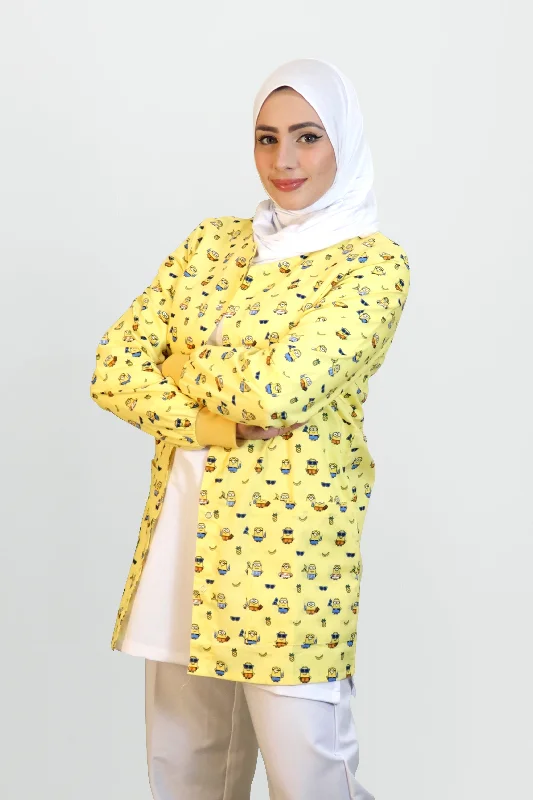 Minions Printed Scrub JacketFishing Jackets