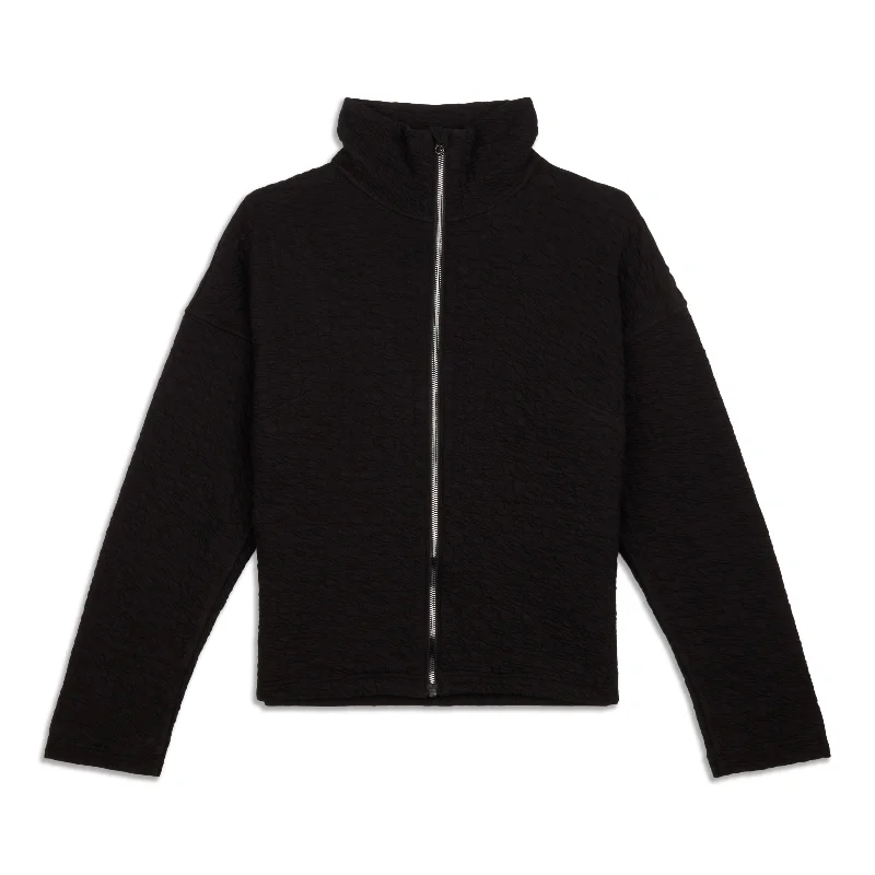 Rippled Full Zip Jacket - ResaleBand Merch Jackets