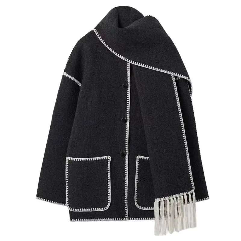 Scarfs Luxe Coat ™- Opulent EmpireNylon Jackets