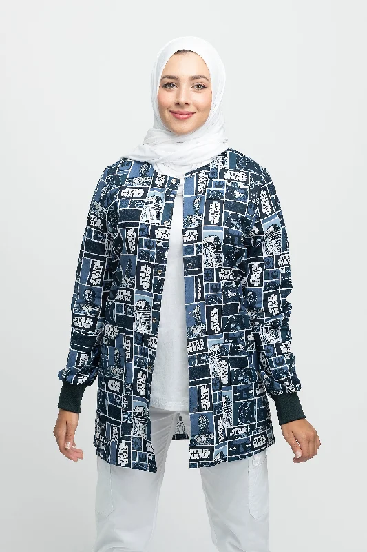 Star Wars Printed Scrub JacketGlitter Jackets