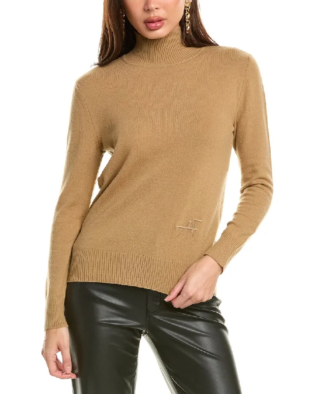 Casual Knit TopsAlberta Ferretti Wool & Cashmere-Blend Sweater