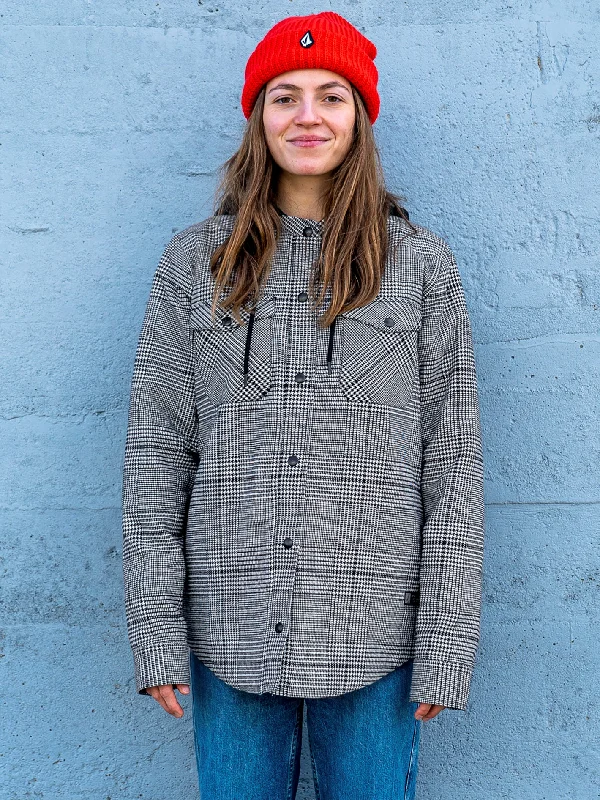 Crewneck Knit TopsWomens Insulated Flannel - Moonbeam