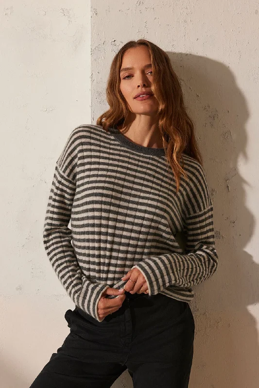 Tasseled Knit TopsMONICA CASHMERE SWEATER