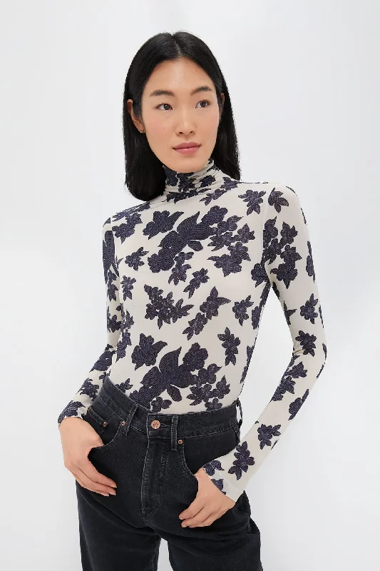 French Terry Knit TopsMoonflower Aurelia Turtleneck