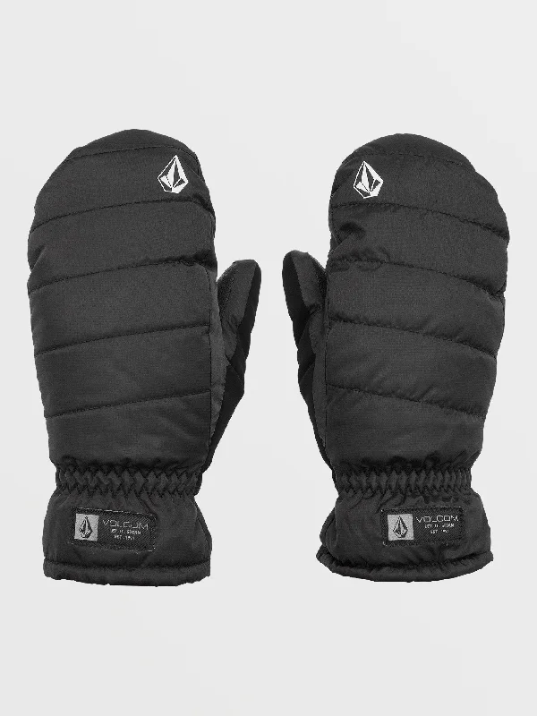 Yoga Knit TopsPuff Puff Mitts - Black