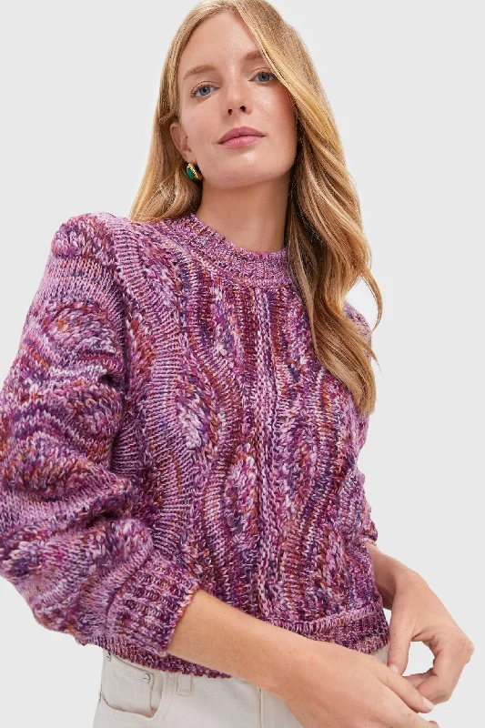 Asymmetrical Knit TopsRose Stimpo Jumper