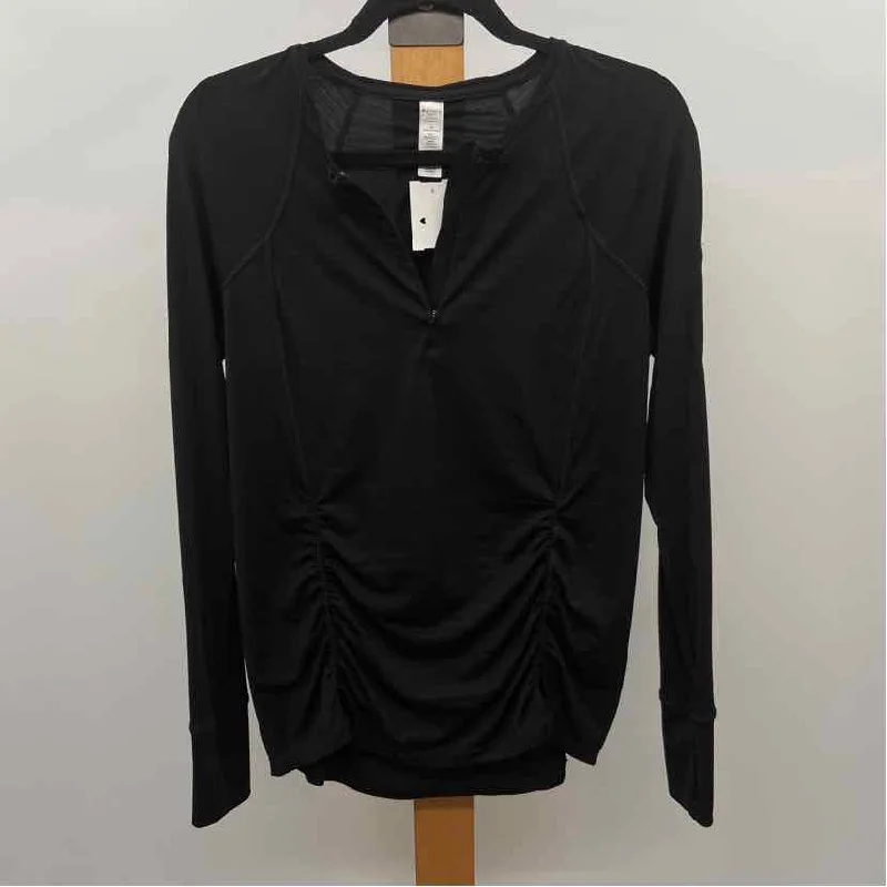 College ShirtsAthleta Women's Size M Black Heathered Long Sleeve Shirt