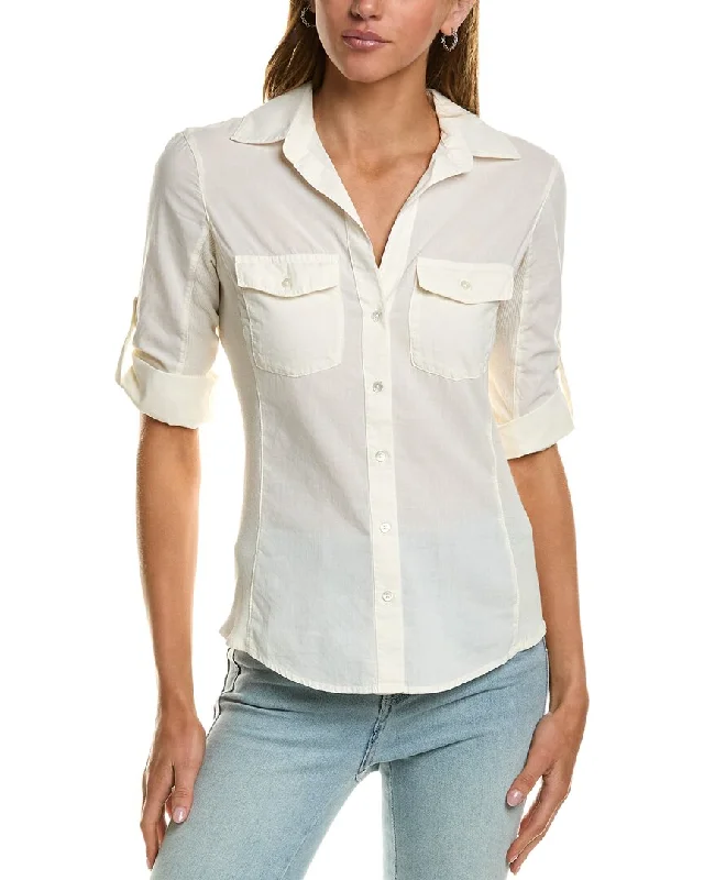 UV-Protection ShirtsJames Perse Contrast Panel Shirt