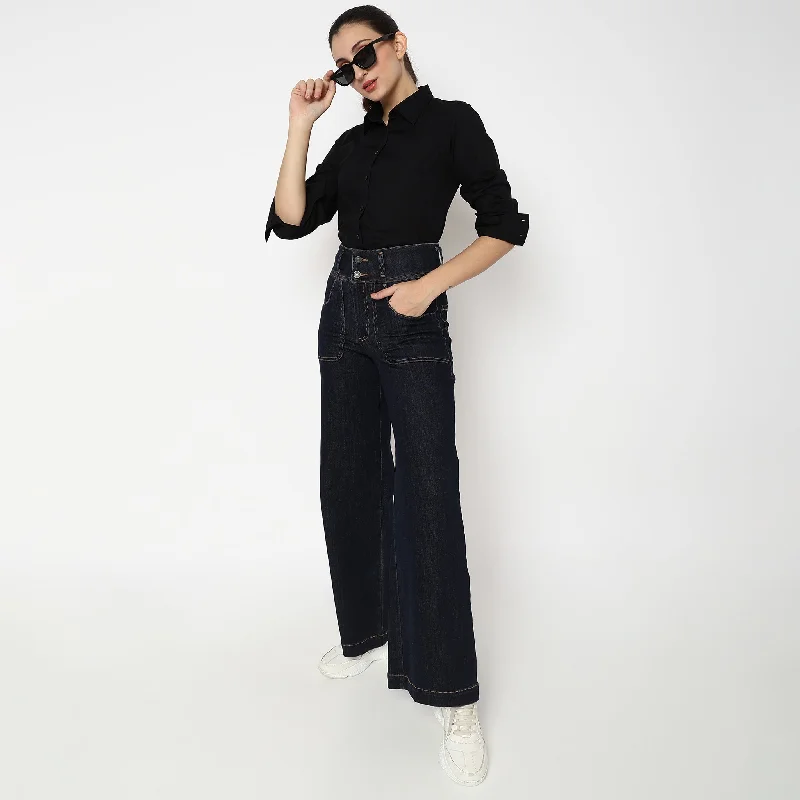 Asymmetrical ShirtsRegular Fit Solid Shirt