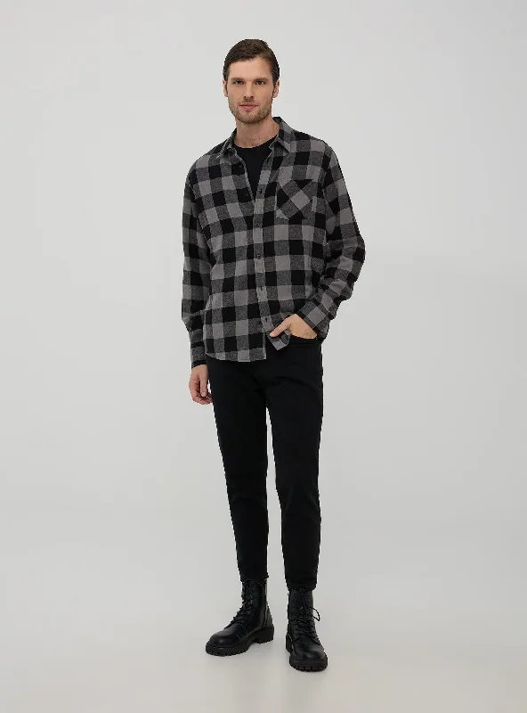 Denim ShirtsMan Long-sleeved shirt