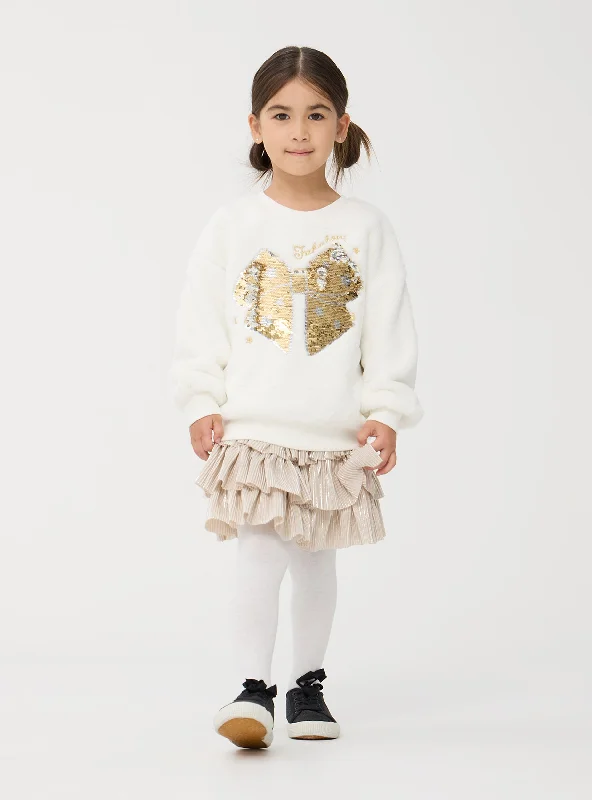 Asymmetrical ShirtsKids Girls Sweat shirt