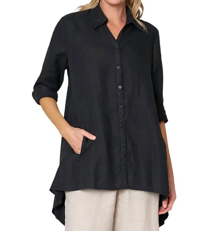 Denim ShirtsTrue Form Shirt In Black