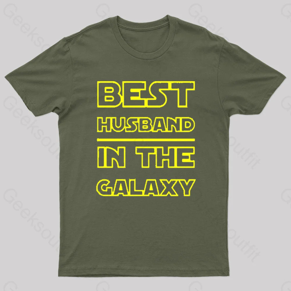 Best Husband In The Galaxy Nerd T-ShirtCycling T-Shirts