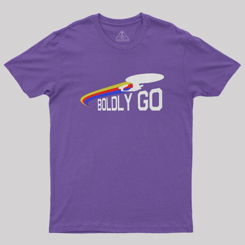 Boldly Go Geek T-ShirtLogo T-Shirts