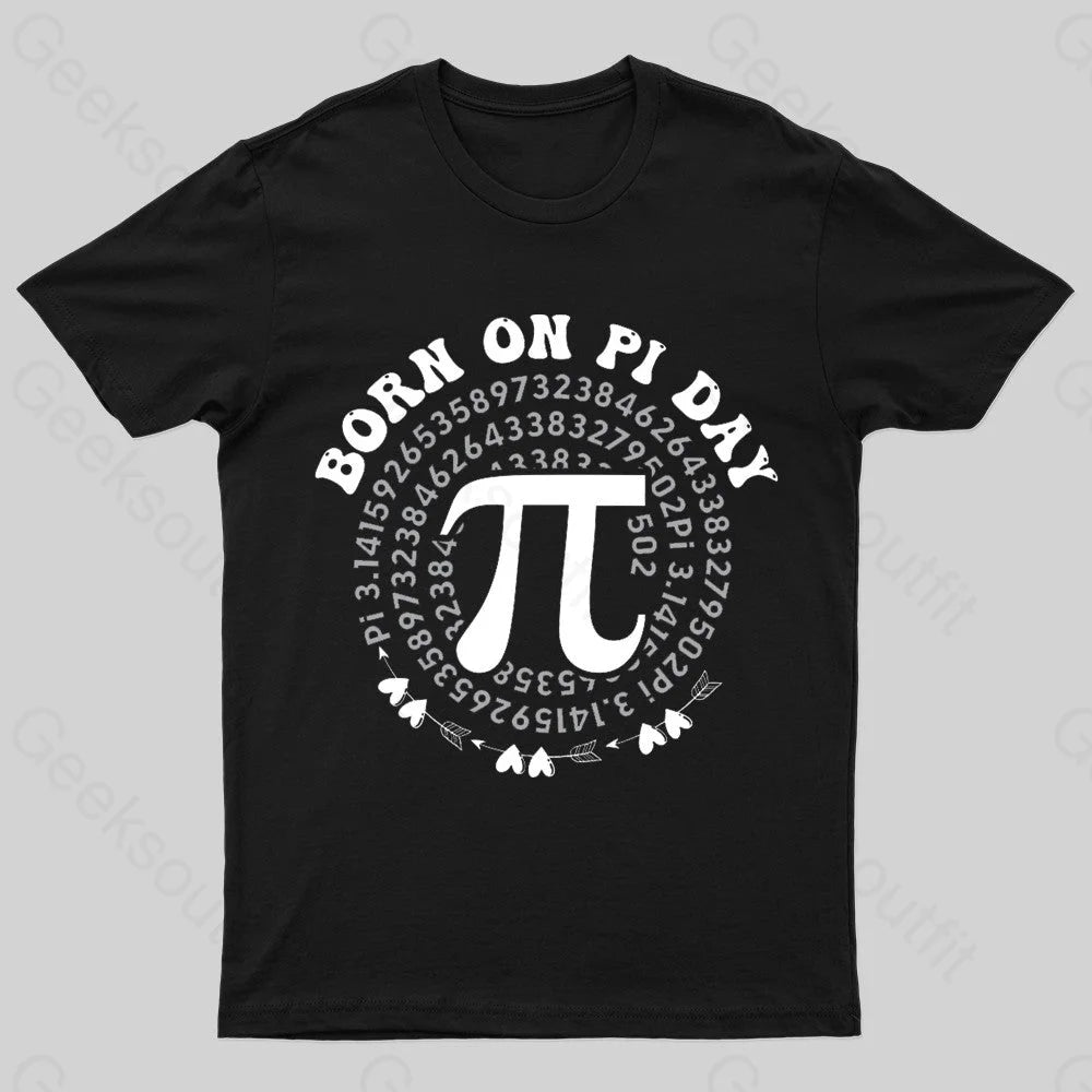 Born On Pi Day Nerd T-ShirtSlim Fit T-Shirts