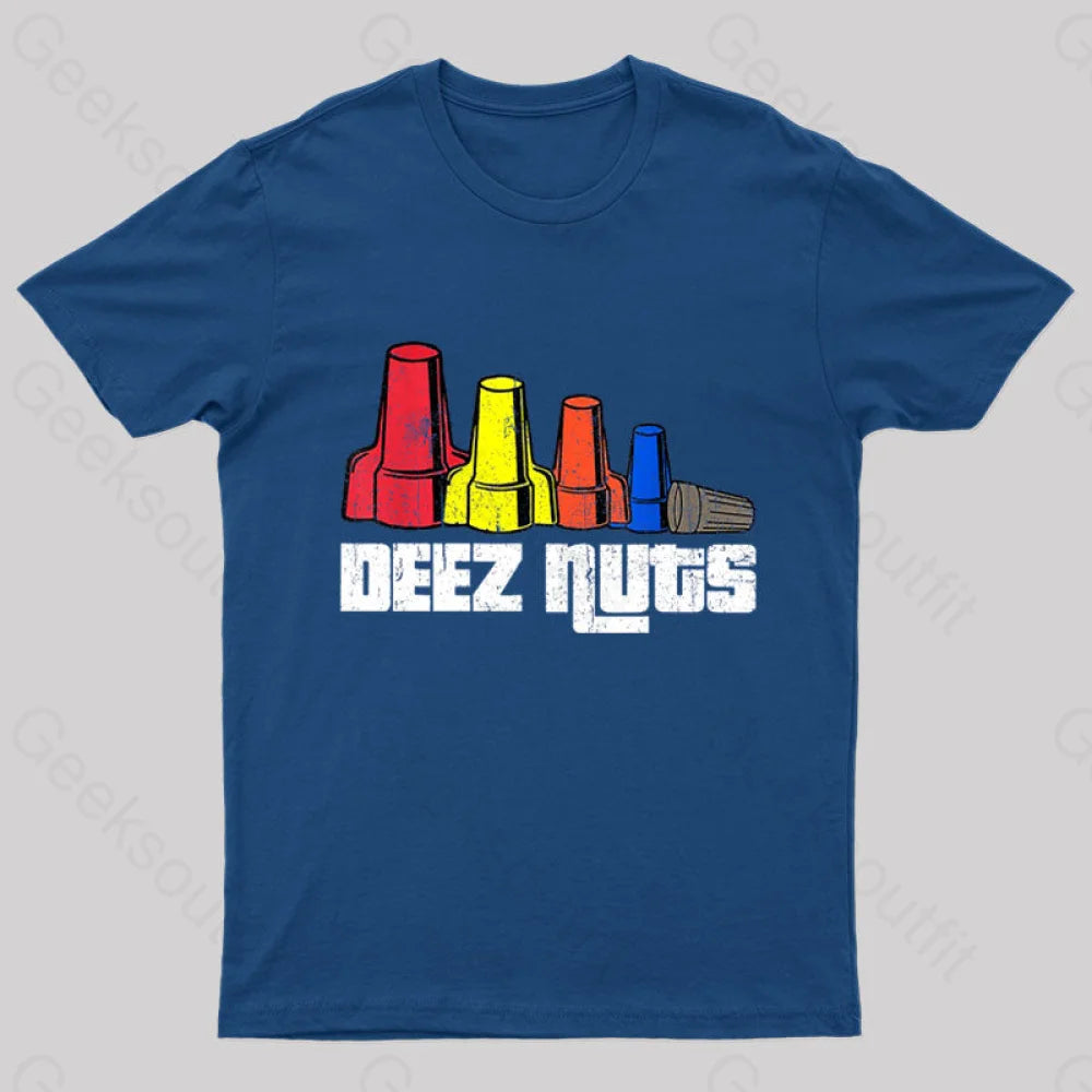 Deez Nuts Electrician Nerd T-ShirtCompression T-Shirts