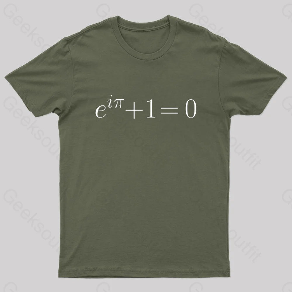 Euler's Identity Nerd T-ShirtOrganic Cotton T-Shirts