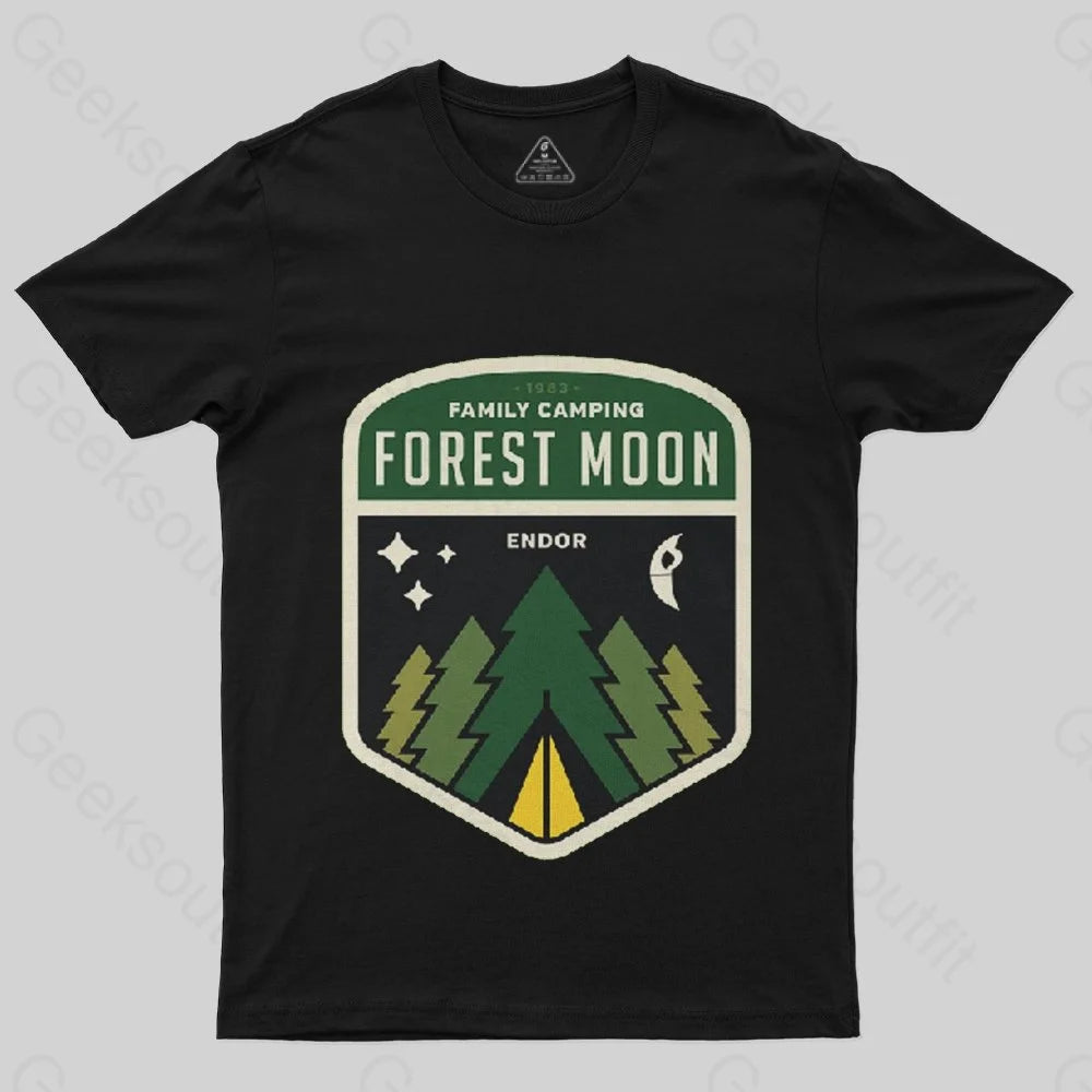 Forest Moon Camping T-ShirtStudded T-Shirts