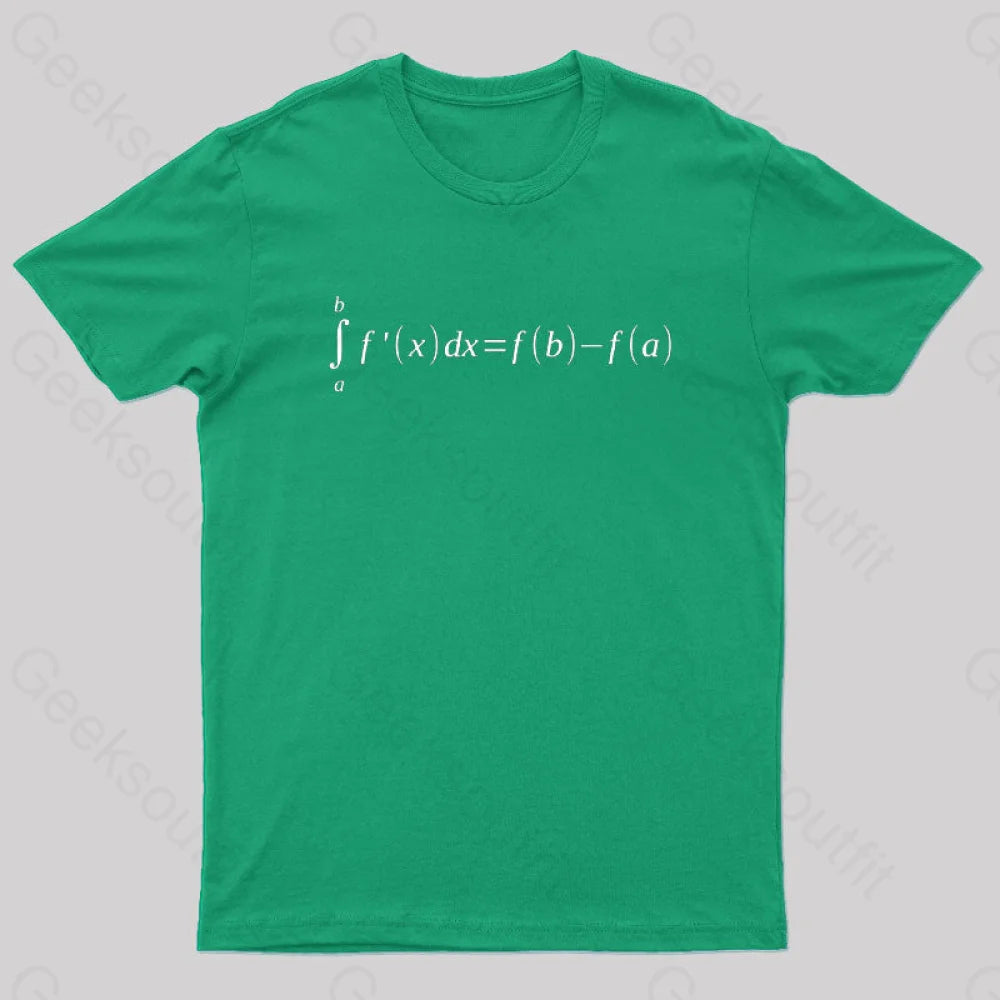 Fundamental Theorem Of Calculus Math Geek T-ShirtCamping T-Shirts