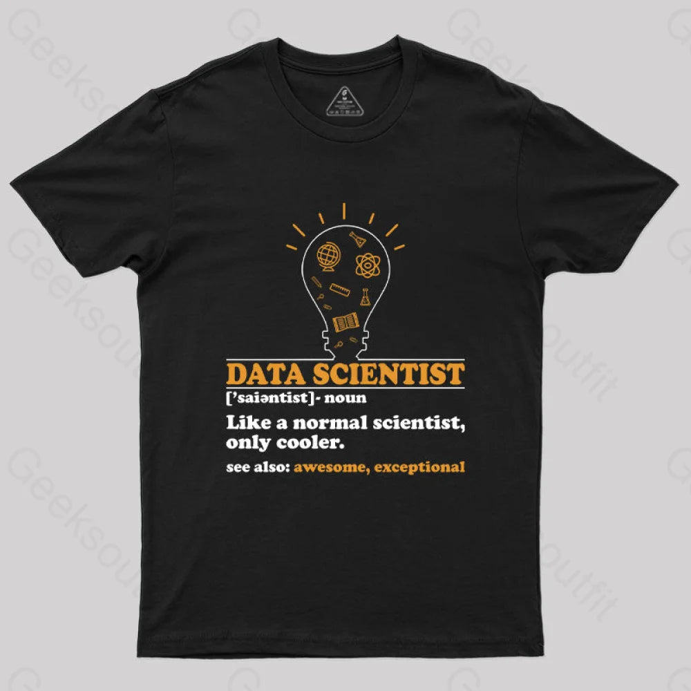 Funny Data Scientist Definition Computer Science T-ShirtThermal T-Shirts