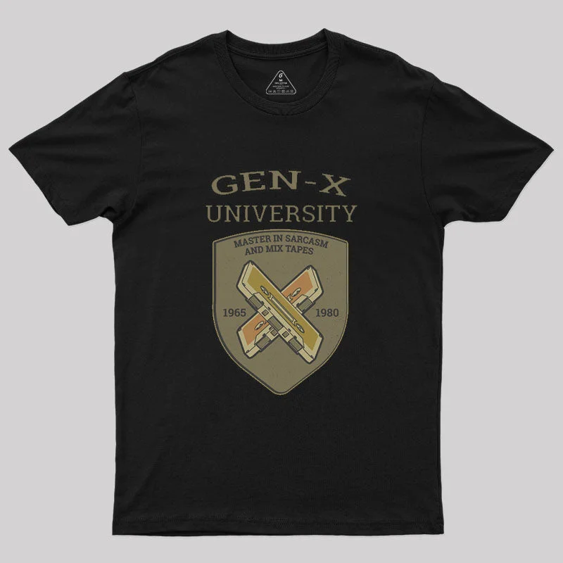 GEN-X University T-ShirtCropped T-Shirts