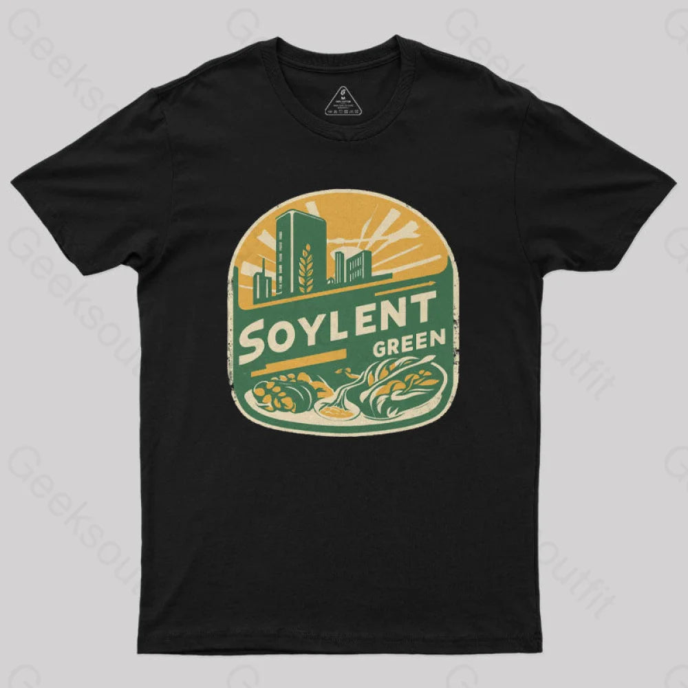 Green Horizon Soylent Geek T-ShirtMinimalist T-Shirts