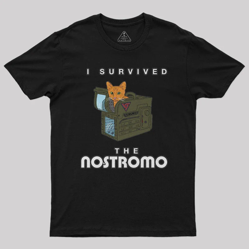 I Survived The Nostromo Nerd T-ShirtLace-Up T-Shirts