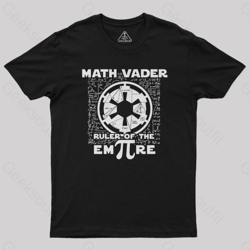 Math Vader Geek T-ShirtRuffled T-Shirts