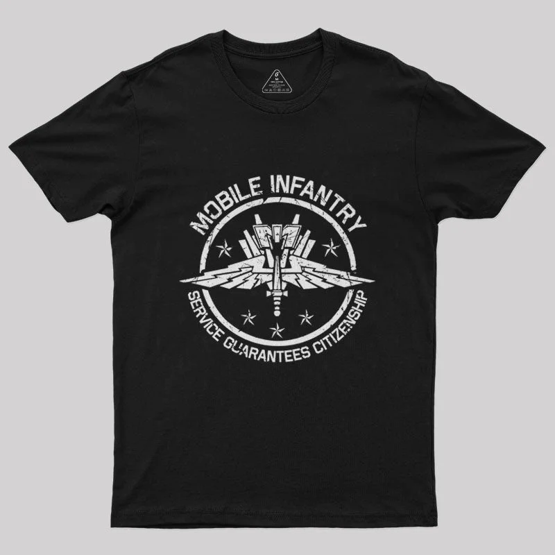 Mobile Infantry Crest Geek T-ShirtCollaborative T-Shirts