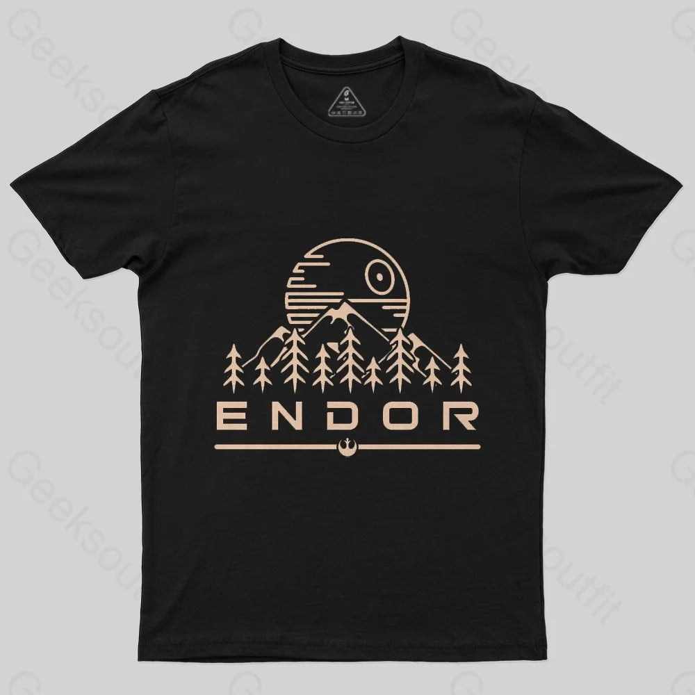 Moon over Endor T-ShirtColorblock T-Shirts