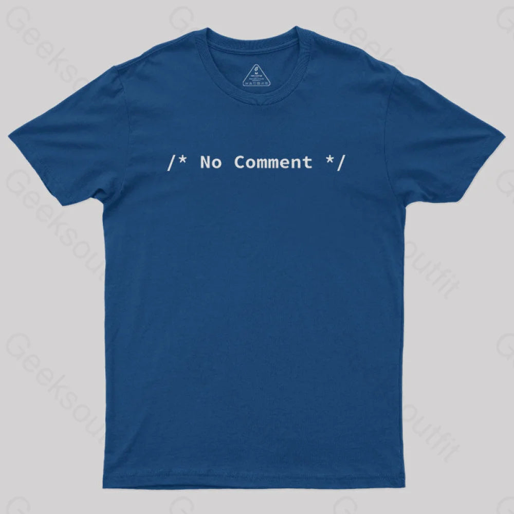 No Comment Nerd T-ShirtFringed T-Shirts