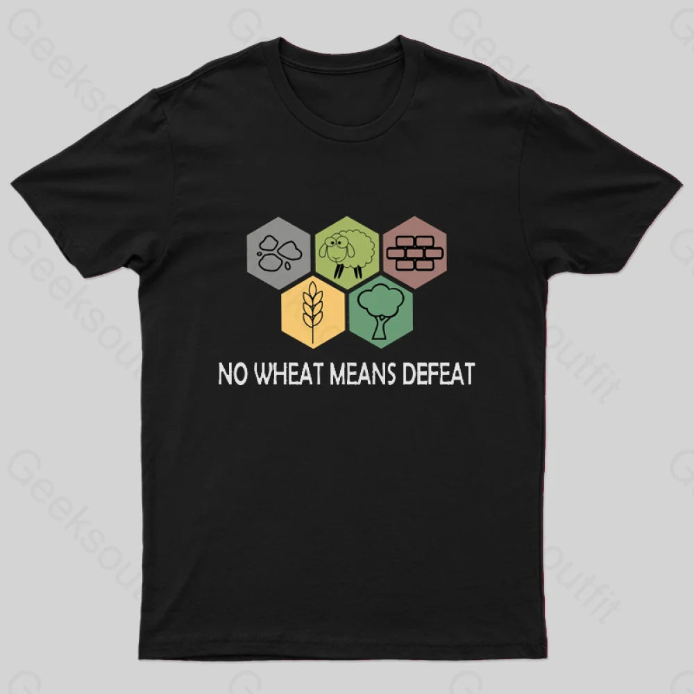 No Wheat Means Defeat Geek T-ShirtReflective T-Shirts