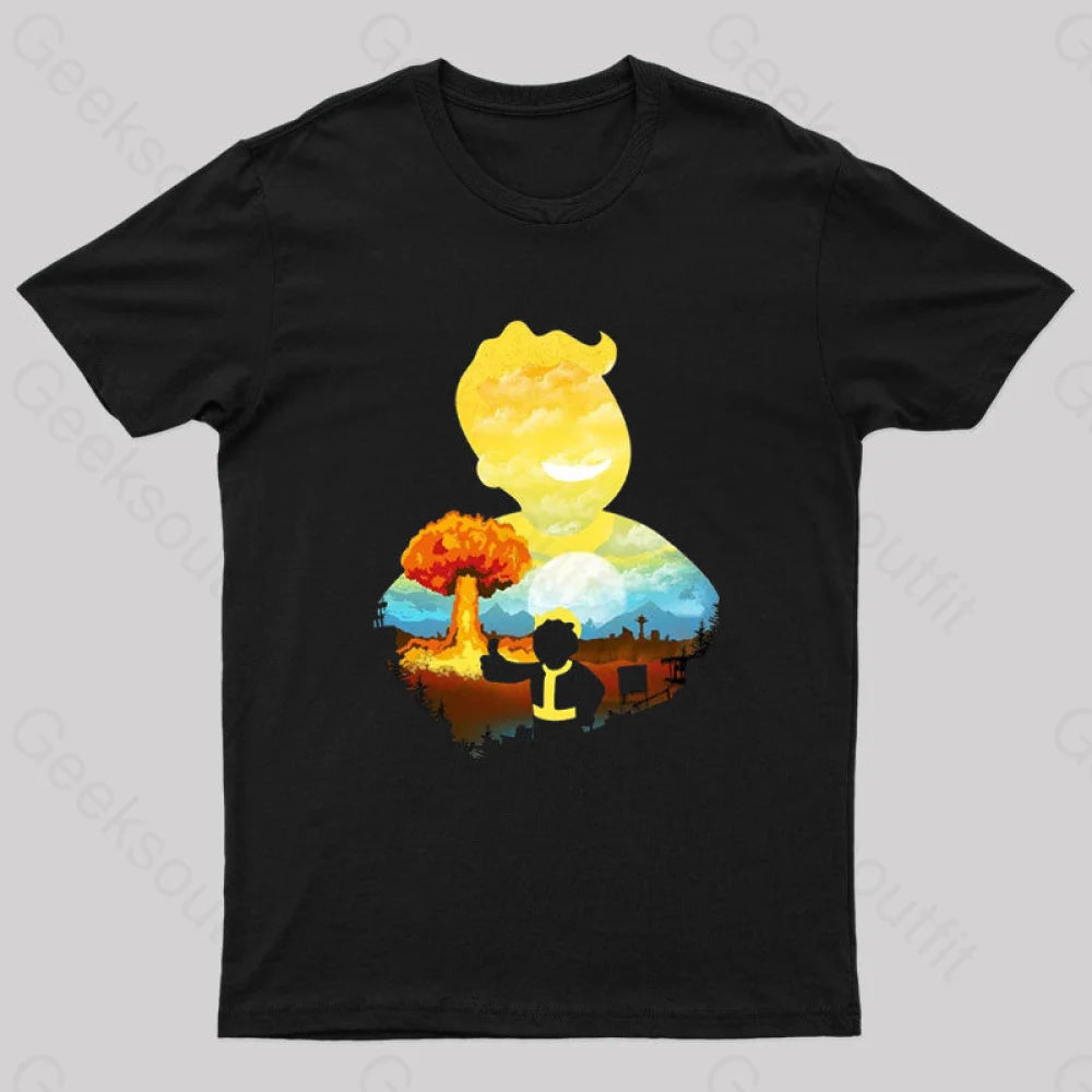 Nuka Landscape Nerd T-ShirtRunning T-Shirts