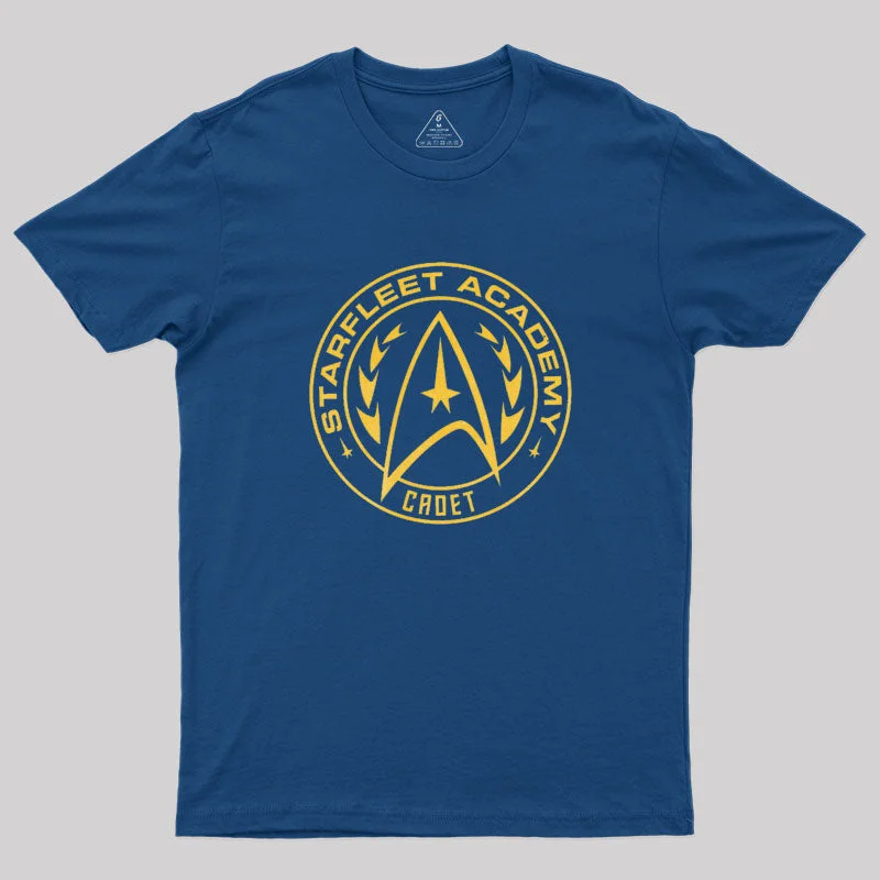 Star Trek Starfleet Academy Cadet Classic Emblem Geek T-ShirtMinimalist T-Shirts