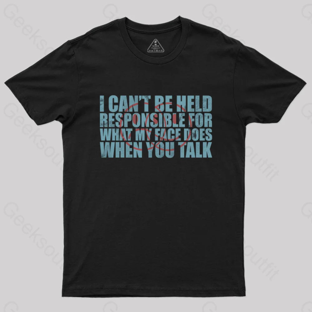 Talk Face T-shirtBranded T-Shirts