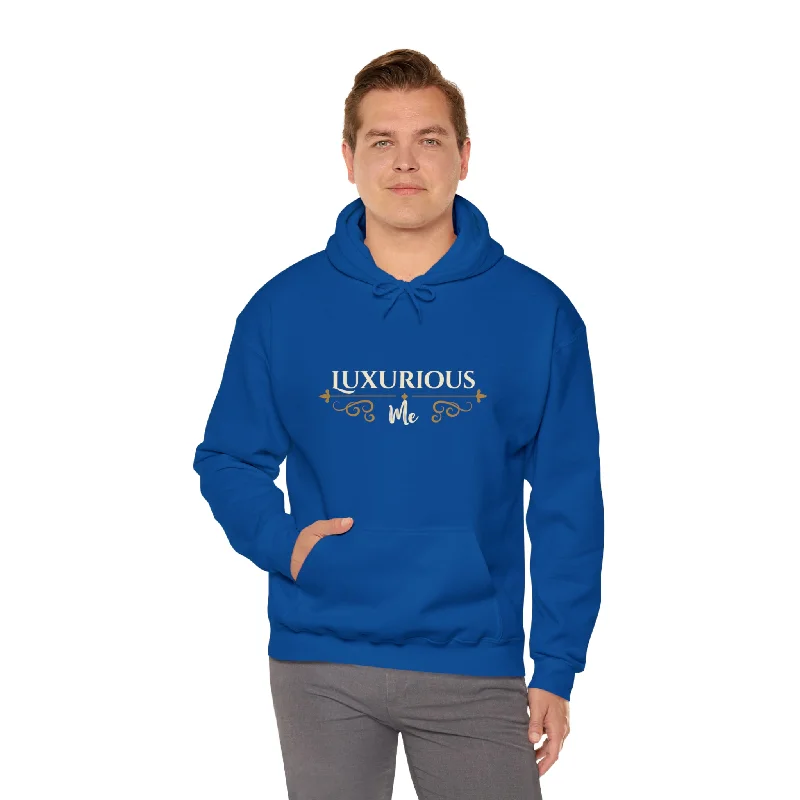 Zip-Up HoodiesLuxurious Me Unisex Royal Blue Heavy Blend™ Hooded Sweatshirt