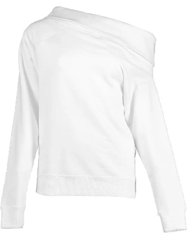 Sheer HoodiesSo Relaxed Off Shoulder Sweatshirt