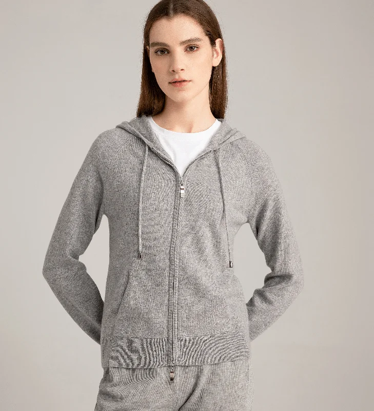 Running SweatshirtsThe Full Zip Cashmere Hoodie