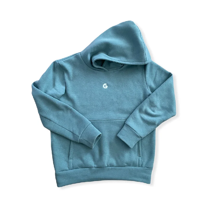 Sequined HoodiesTHE HOODY 0.2 // light blue-green