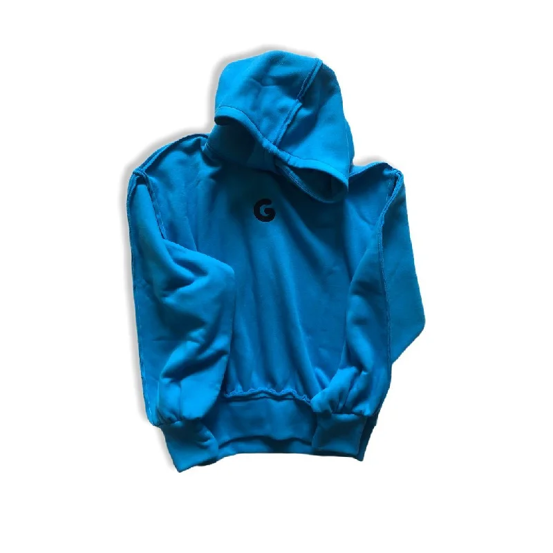 Quilted SweatshirtsTHE HOODY // blue