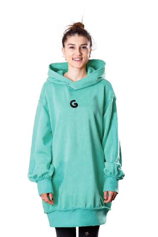 Retro HoodiesTheG Fresh Oversize Hoody Woman // mint