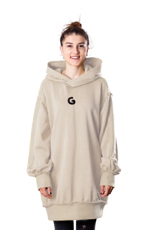 French Terry HoodiesTheG Fresh Oversize Hoody Woman // wheat