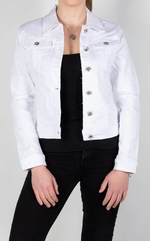 Punk denimDenim Jacket | White