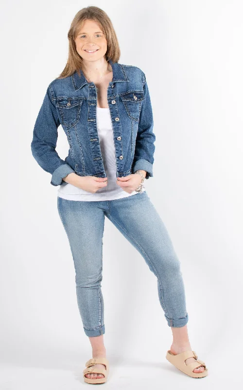 Denim tightDenim Light Stonewash Jacket