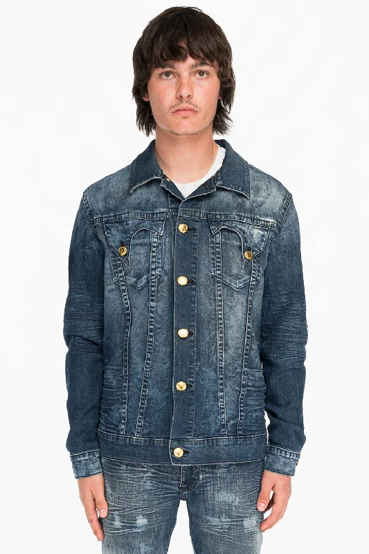 MadewellMENS DENIM WESTERN STYLE KILLER FLAP JACKET IN JAPAN MEDIUM