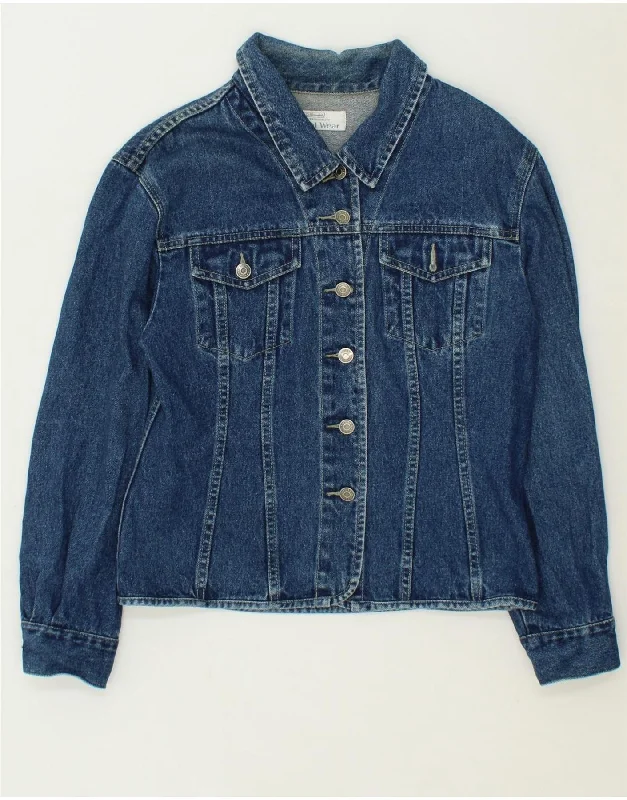 Cowboy homeST. BERNARD Womens Denim Jacket UK 12 Medium  Blue Cotton