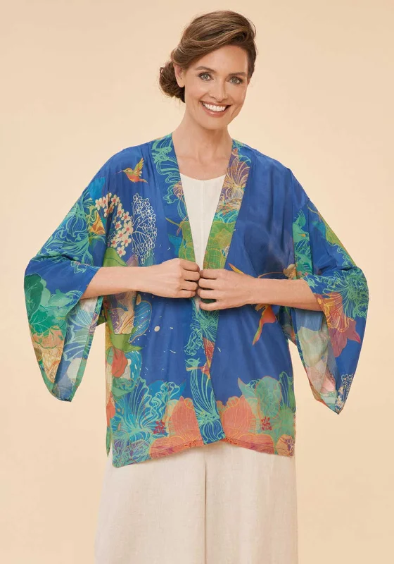 7 For All MankindPowder Hummingbird Kimono Jacket, Denim