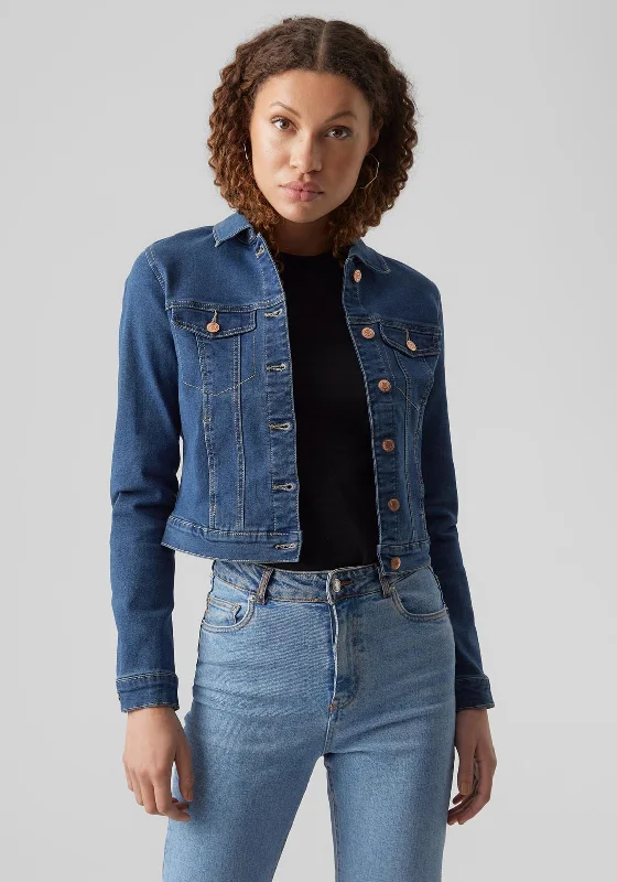 Cowboy musicVero Moda Luna Denim Jacket, Medium Blue