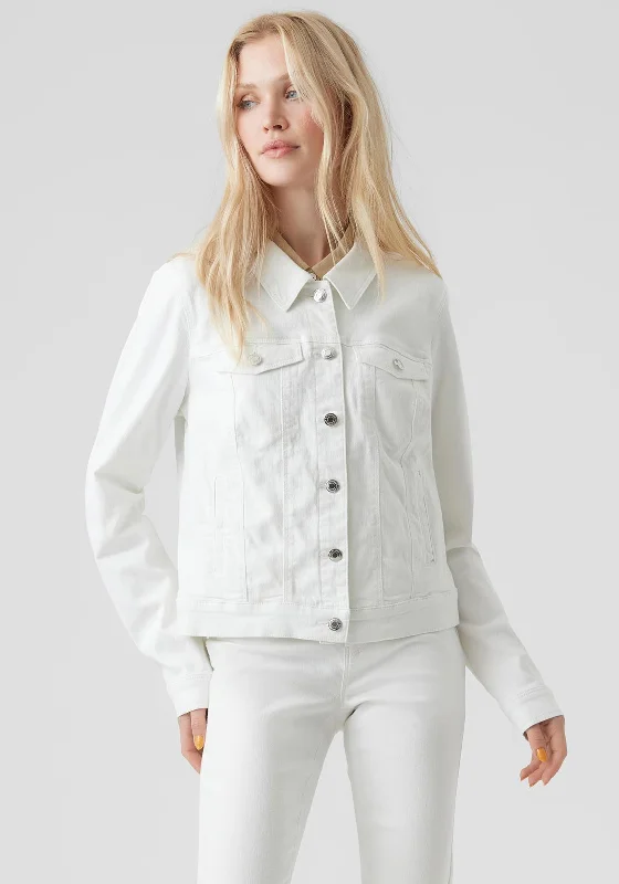 AG JeansVero Moda Wild Soya Short Denim Jacket, Bright White